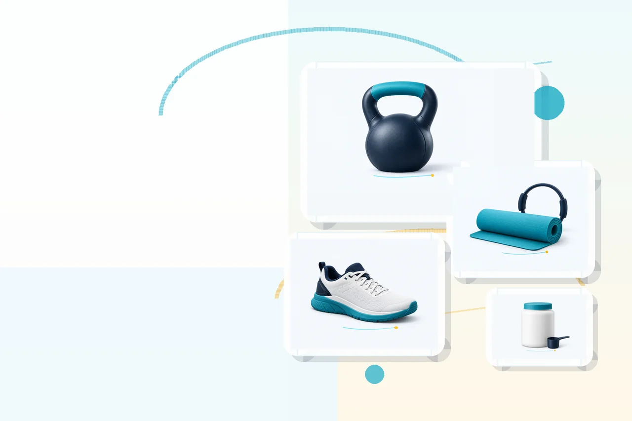 Attrezzatura fitness per l'allenamento a casa e allenamenti regolari